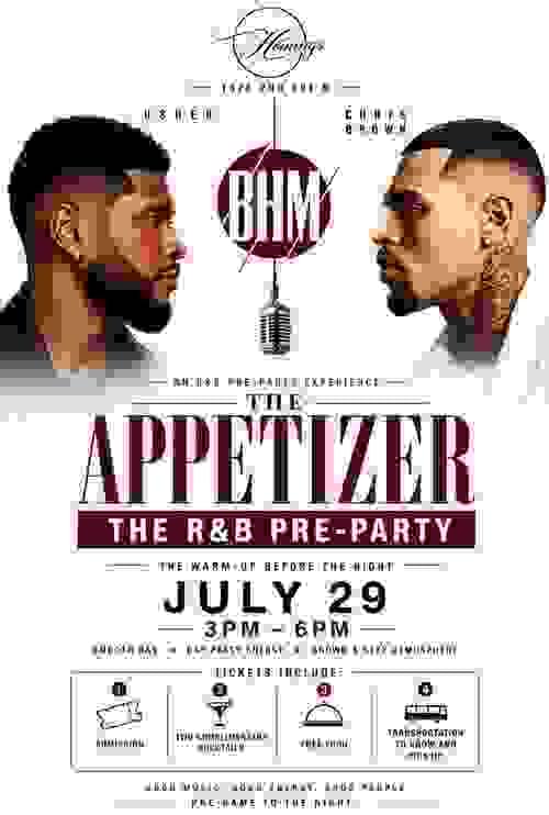 The Appetizer-The R&B Pre-Party WEDNESDAY NIGHT