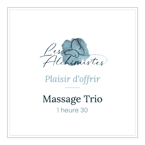 Plaisir d'Offrir Massage Trio 1h30