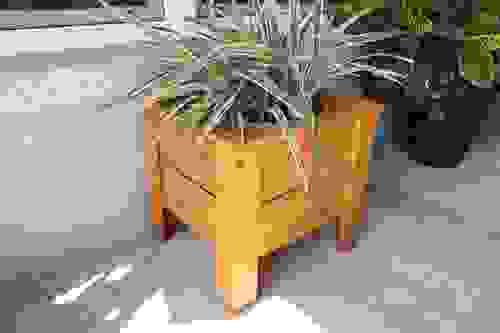 WOODEN PLANTER