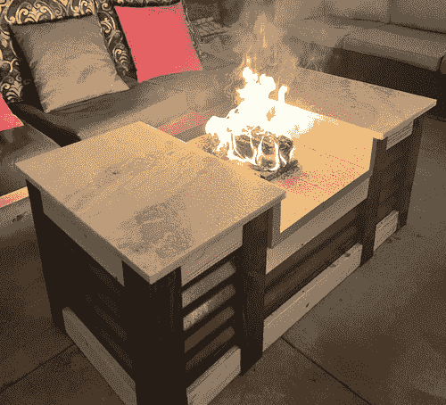 OUTDOOR FIT PIT/COFFEE TABLE