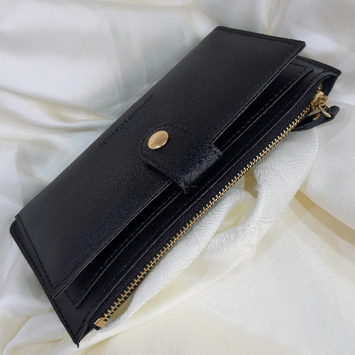 Ladies Card Slot Wallet Leather