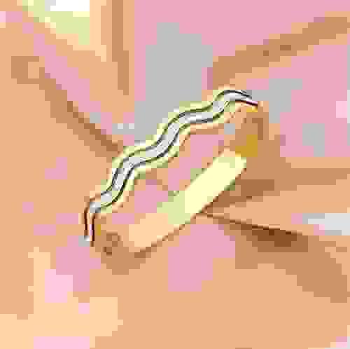 Chic Wave Cuff Bracelet