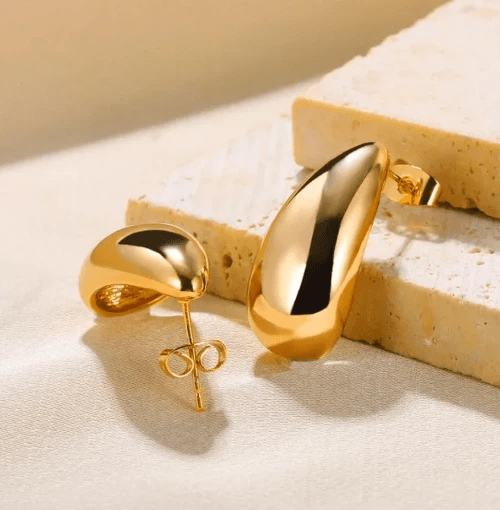 Earring Chic Geometry Gold Trendy Fashion Jewelry