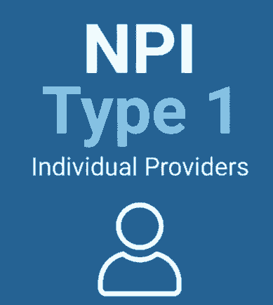 Registro de NPI en NPPES - NPI TIPO I