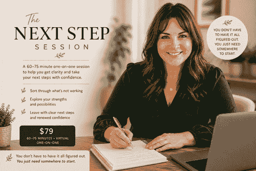 The Next Step Session (Virtual)
