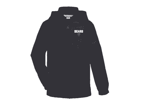 Lightweight Jacket w/Hood (Black, Youth and Adult Sizes)