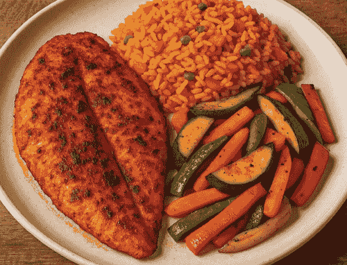 spicy fish fillet سمك فيليه حار
