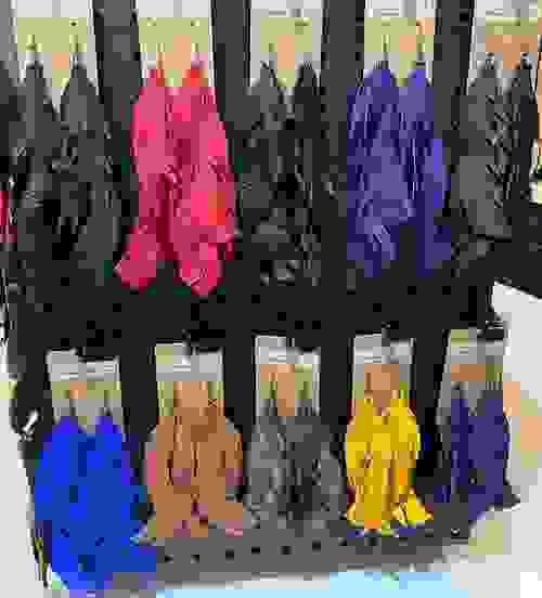 Leather Solid Color Cascading Earrings