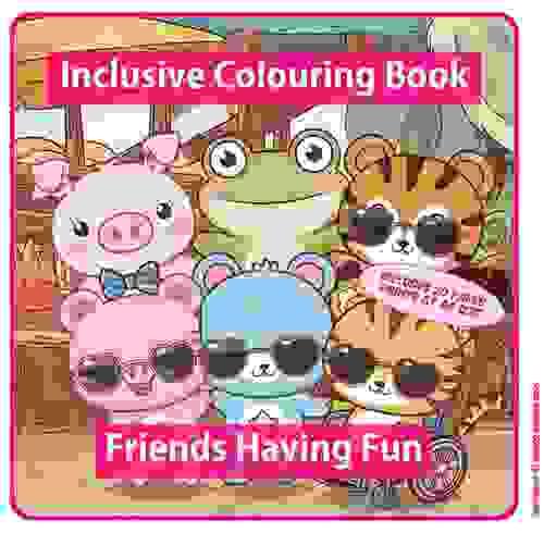 Inclusive Colouring Book - Friends Having Fun (Digital Download)