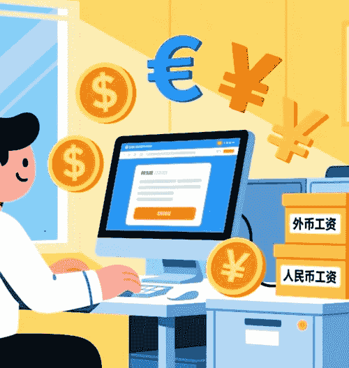 代發境外本外幣工資