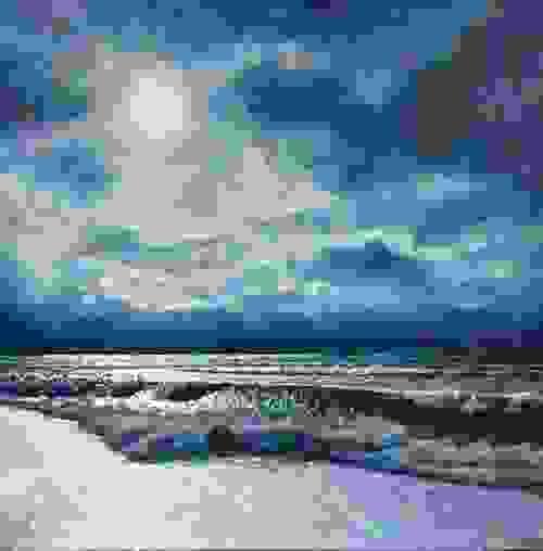 'Hazy Sun Shimmer, Hengistbury Head'