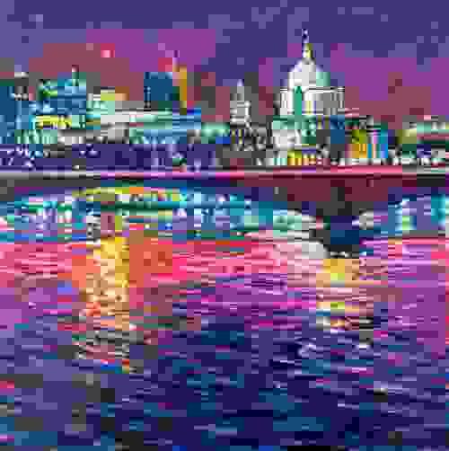 'St Pauls from Waterloo Bridge'
