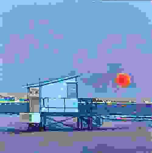 'Blood Moon, Branksome Beach'