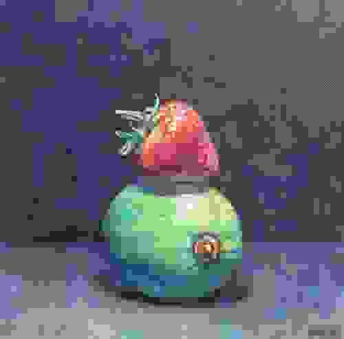 'Strawberry on Lime'