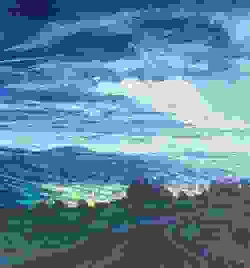 'Sunrays, Dartmoor'