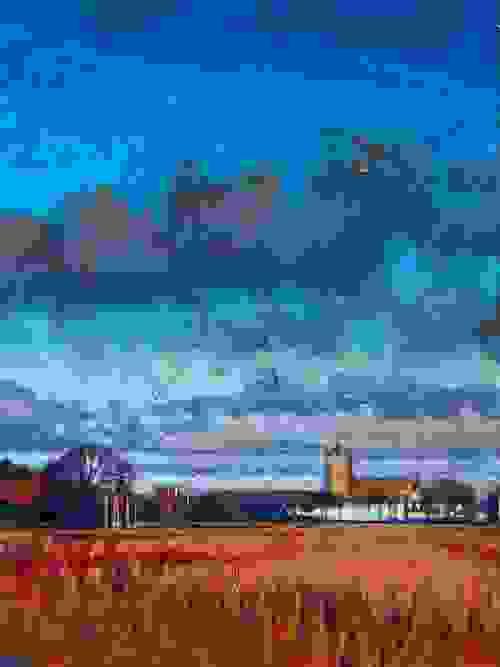'Priory, Sun & Cloud'