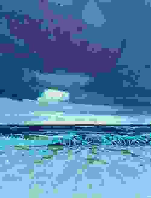 'Breaking Light, Hengistbury Head'