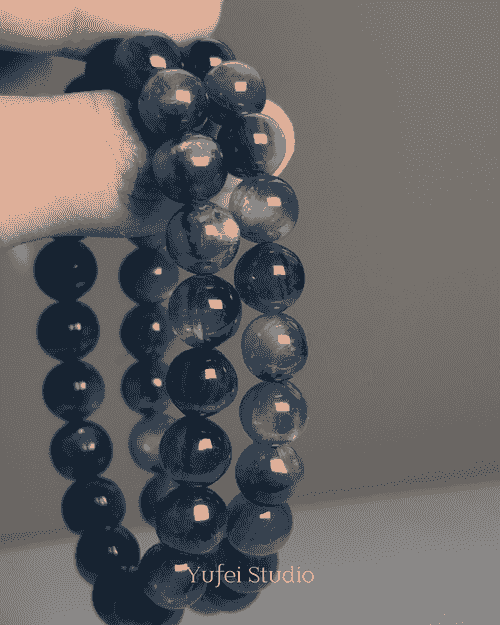 ｛ 雙色藍晶石 ｝手串 10+