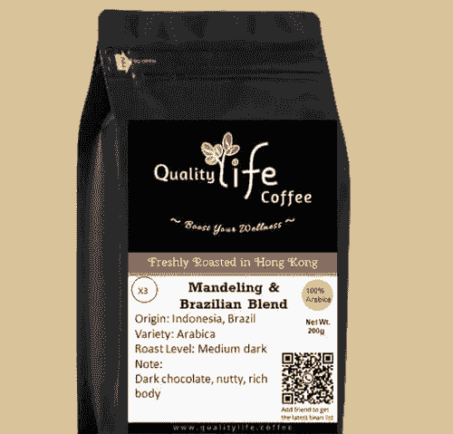 X3 Mandeling & Brazilian Blend 曼巴特調咖啡豆