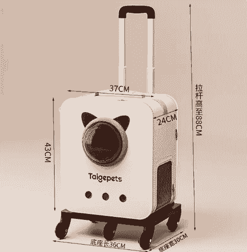 GDL3787**寵物外出包大容量雙肩包/拉桿箱