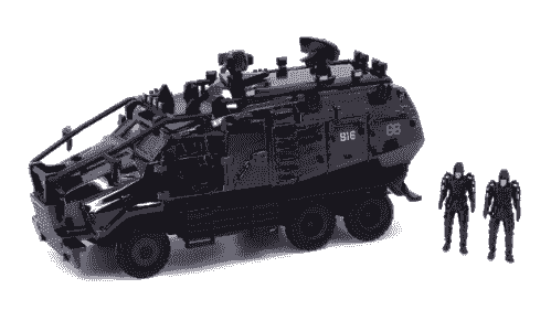 明日戰記裝甲車 (電鍍藍)