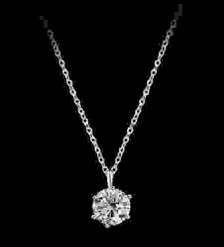 YDN0019 S925 Moissanite Simple Necklace, pure silver, niche design Moissanite necklace