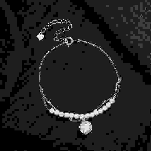 YDB0004 S925 sterling silver Moissanite bracelet for women