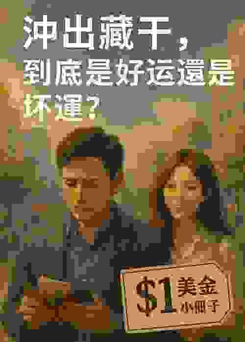 《沖出藏干，到底是好運還是壞運？》PDF