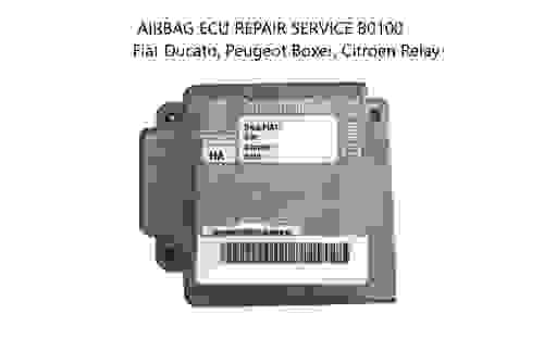 Fiat airbag  B0100 repair service