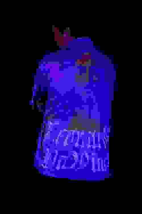 Salvator Mundi Blacklight Hawaiian Printed Shirt