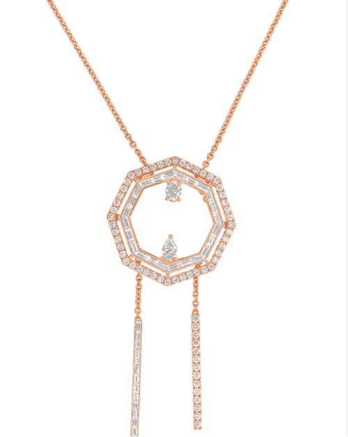 Ulo hexagon necklace