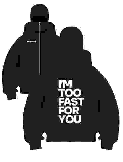 SWEAT-SHIRT LIFT X RIDE « I’M TOO FAST FOR YOU »