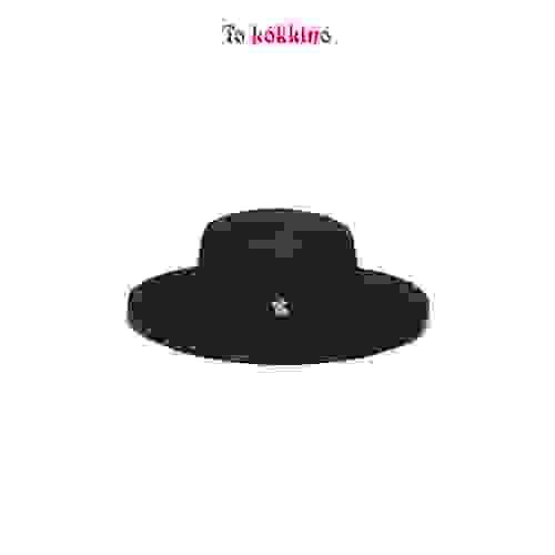 tokokkino* Flat-Brim Fedora Hat