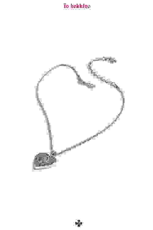 tokokkino* Ruby Starry Heart Necklace