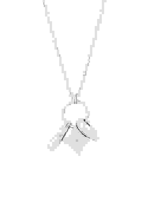 Geometric pendant necklace
