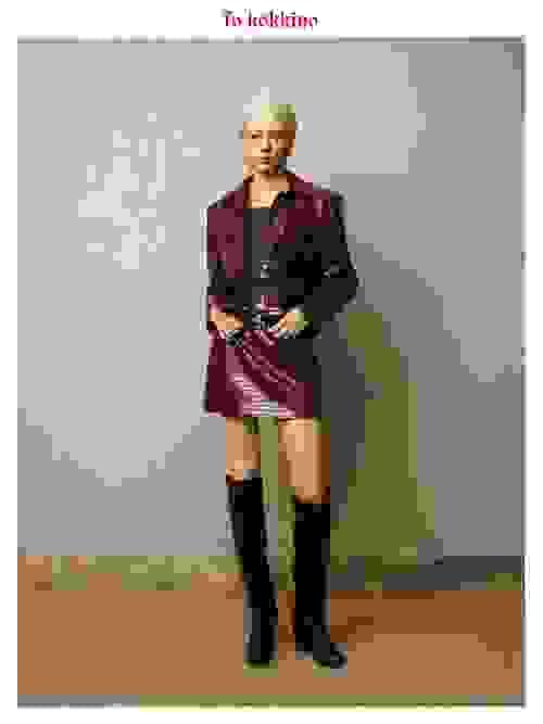 tokokkino*Eco - Friendly Red Crocodile Skin Suit