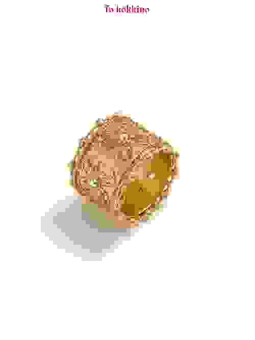 tokokkino* Lace Four-Sided Bowknot Ring