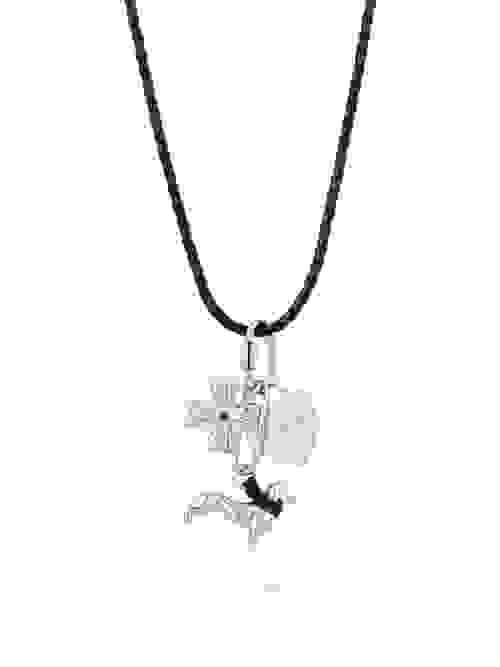 Love puppy bow necklace
