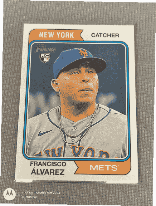 Francisco Alvarez *rookie card*