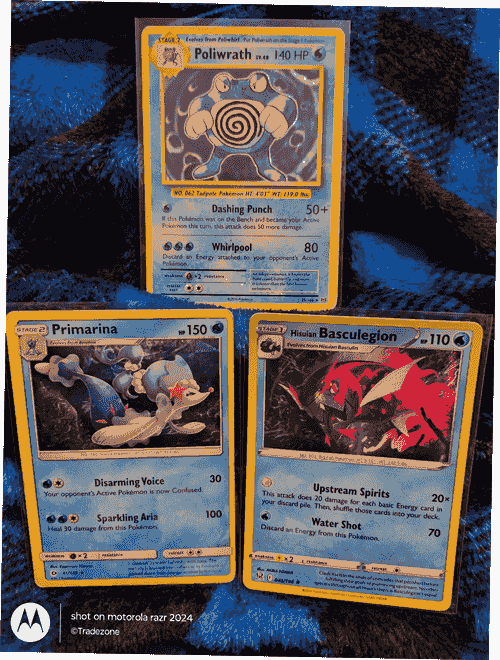 *WaterType Bundle* (Poliwrath, Primarina, Basculegion)