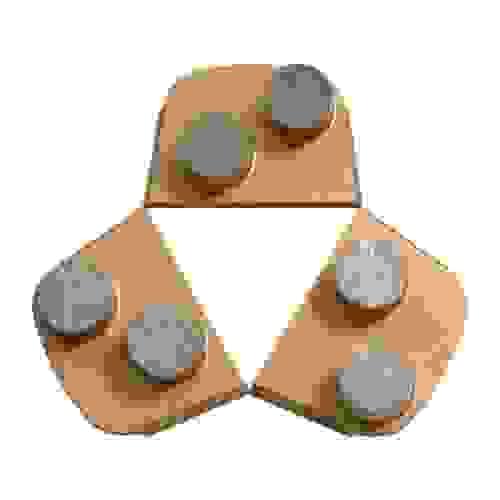 Metal Diamond Grinding Disc Shoe Tool for Lavina Grinder | Concrete Floor Grinding