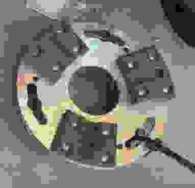 180mm 230mm disc plate for husaqvarna grinder to take scanmaskin diamond tools or htc tools