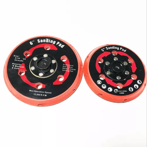5" 6" Dual Action DA Polisher Backing Plate Sanding Pad for DAS-21E rupes machine