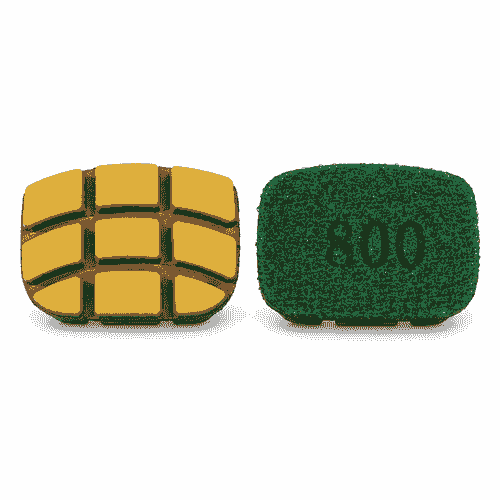 MONKEY KING Resin Polishing Pads for NewGrind Rhino Grinder | 50–3000 Grit | 3-Piece Set