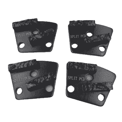 Split PCD Scraper For Various Concrete Coating Removal for ASL Ironhorse grinder