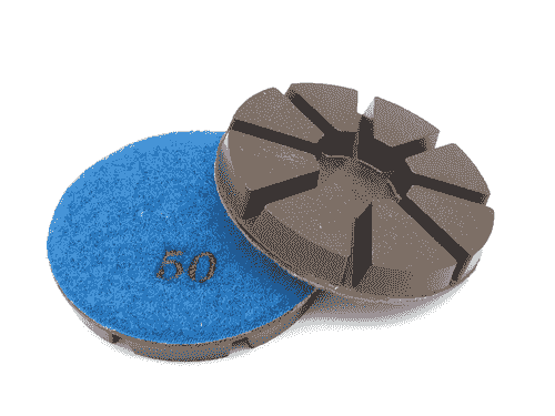 9 PCS 3" Hybrid Diamond Concrete Grinding Pads | Metal & Copper Bond Options | Transitional Polishin