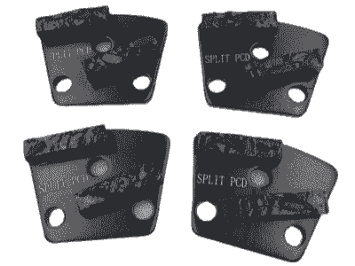 Split PCD Scraper For Various Concrete Coating Removal for ASL Ironhorse grinder