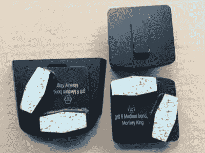 Metal Diamond Tools Holder Adapter for Lavina Grinder to use Husqvarna Tools