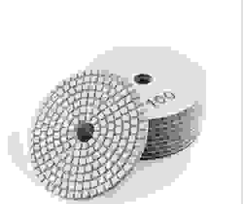 order summary of wet polishing pads for granite, 100mm diameter. 