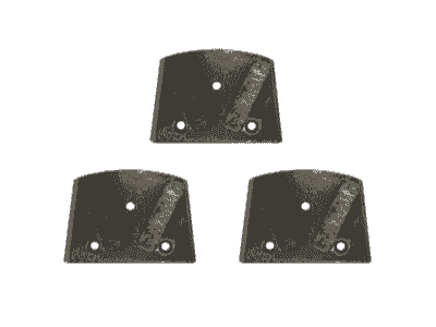  Metal Diamond Grinding Shoe Tools Disc Puck Dyma-Seg Concrete for EDCO Grinder
